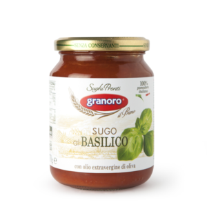 "Granoro" Basilico Pasta Sauce (370 gr)